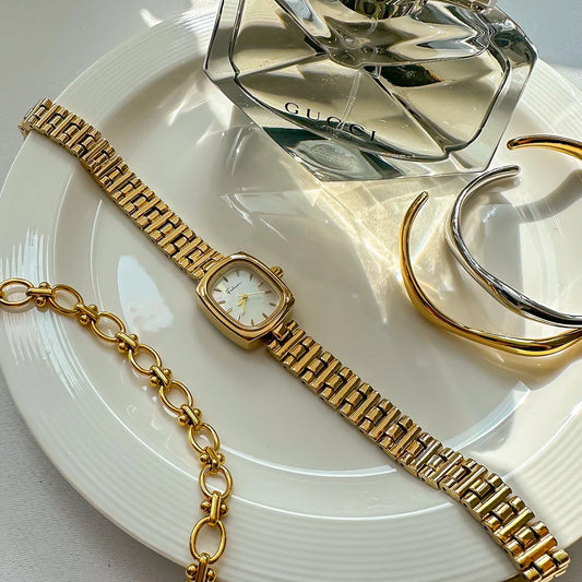 Luxury Design waterproof Stainless Steel Quartz  Wrist Watch - Belle Fleur Jewels